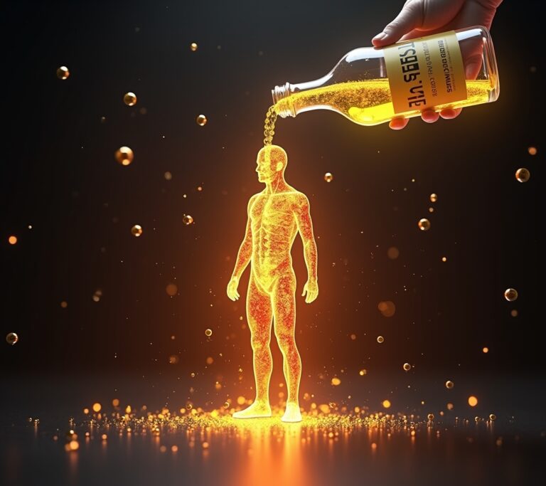 Different cooking oils in glass bottles