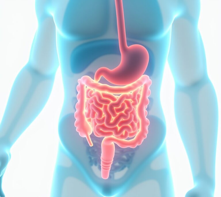 Person experiencing severe bloating